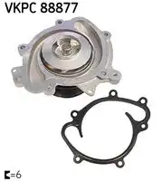 Насос системы охлаждения (помпа) SKF VKPC 88877