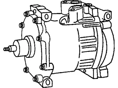 компрессор конд. 55056108AA JEEP