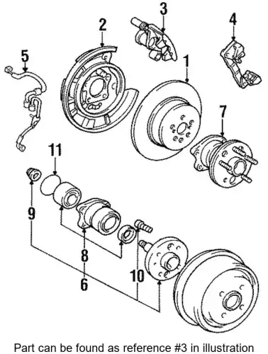 Суппорт тормозной TOYOTA / LEXUS 4773033051