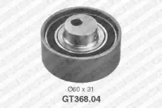 ролик натяжной ремня ГРМ!\ Nissan Bluebird/Sunny 1.6/1.8 16V 87-90 GT368.04 SNR