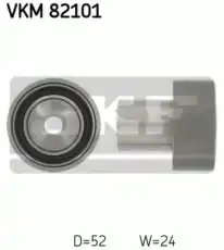 ролик обводной ремня ГРМ!\ Nissan Bluebird/Sunny 1.6/1.8 16V 87-91 VKM82101 SKF