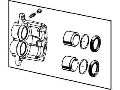 Тормозной суппорт 05143692AA JEEP