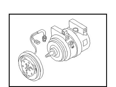 Компрессор, кондиционер 92600CA000 NISSAN