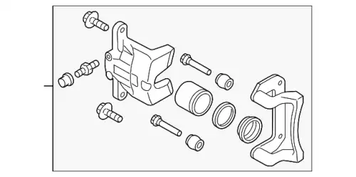 Тормозной суппорт DFZ13398Z MAZDA