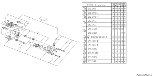 Тормозной суппорт 25110GA370 SUBARU