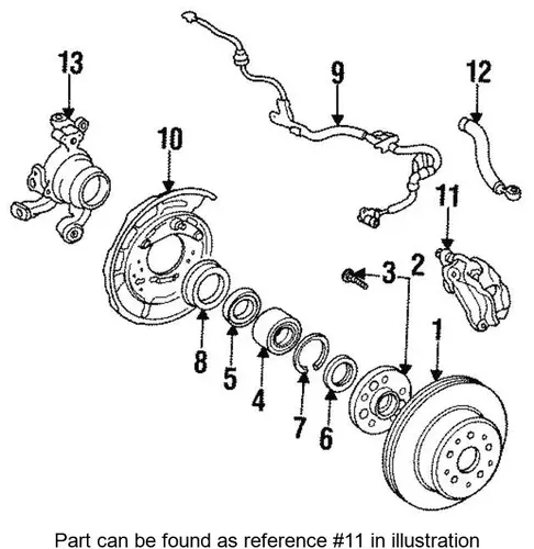 Суппорт тормозной TOYOTA / LEXUS 4773030270