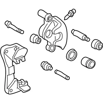 Тормозной суппорт 47730-33160 TOYOTA / LEXUS