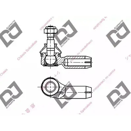 Рулевой наконечник DJ PARTS DE1374