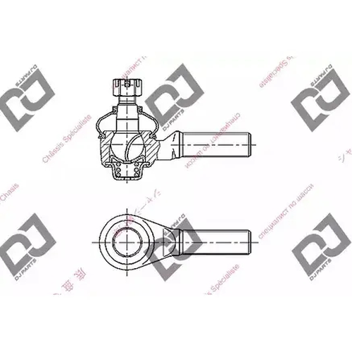 Рулевой наконечник DJ PARTS DE1167