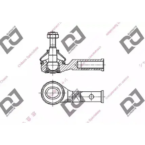 Рулевой наконечник DJ PARTS DE1380