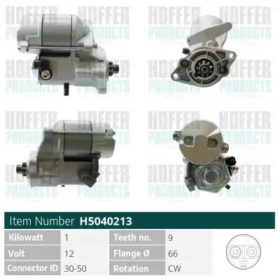 Стартер HOFFER H5040213