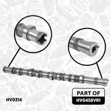 Распредвал ET ENGINETEAM HV0458VR1