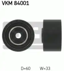 ролик обводной ремня ГРМ!\ Mazda 323/626/MX3/MX6/Xedos 9 1.8-2.5 24V 92> VKM84001 SKF