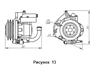 Насос гидроусилителя руля БААЗ 6430-3407010-020
