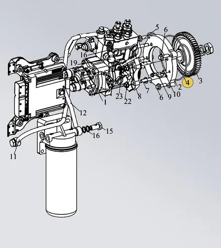 Кольцо уплотнительное автомобильное FAW 1111229-M54-082T