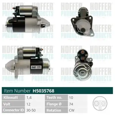 Стартер HOFFER H5035768