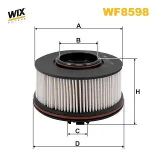 Топливный фильтр WIX WF8598
