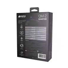 Мышь компьютерная HIPER Quantum QM-2, чер, 7 кн, 6200DPI 1658407