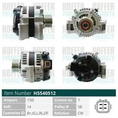 Генератор HOFFER H5540512