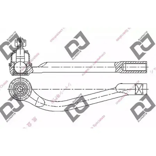 Рулевой наконечник DJ PARTS DE1397