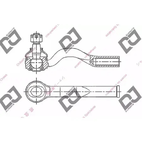 Рулевой наконечник DJ PARTS DE1377
