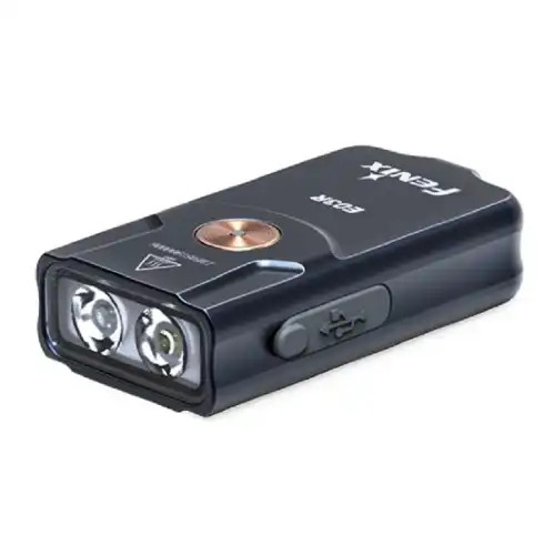 Фонарь Fenix E03R, серый 1751999