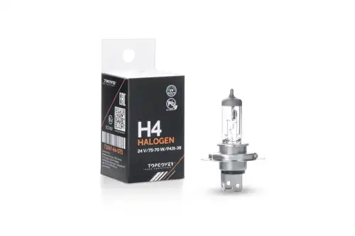Автолампа TOPCOVER T2047-H4-STD