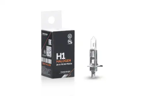 Автолампа TOPCOVER T2047-H1-STD