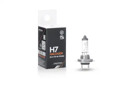 Автолампа TOPCOVER T2047-H7-STD