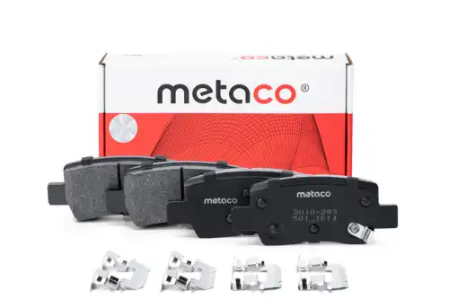 Тормозные колодки дисковые METACO 3010-293