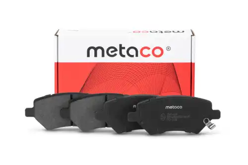 Тормозные колодки дисковые METACO 3000-636