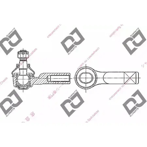 Рулевой наконечник DJ PARTS DE1376