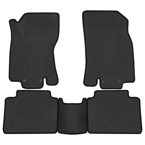 Коврики в салон REZKON 9225035201 Nissan X-Trail 2015-н.в. 4 шт., черный