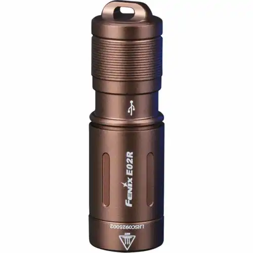 Fenix Фонарь E02R коричневый e02rbr