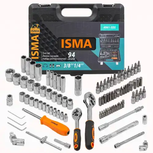 Набор инструментов 94 пр. ISMA-4941-5DS ISMA