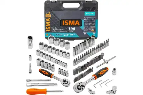 Набор инструментов 108 пр. ISMA-41082-5DS ISMA