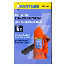 Домкрат гидравлический PARTNER PA-T90504 5 т, 385 мм, 200 мм
