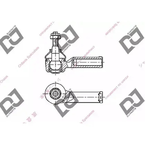 Рулевой наконечник DJ PARTS DE1220