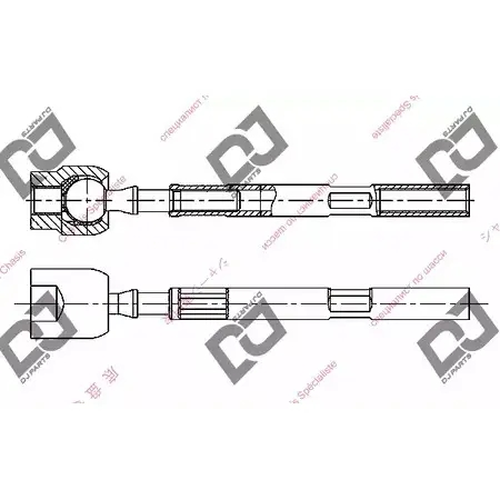 Рулевая тяга DJ PARTS DR1265