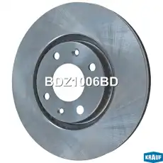Тормозной диск KRAUF BDZ1006BD ,