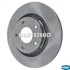 Тормозной диск KRAUF BDZ1026BD ,