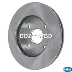 Тормозной диск KRAUF BDZ1167BD ,