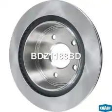 Тормозной диск KRAUF BDZ1188BD ,