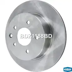 Тормозной диск KRAUF BDZ1188BD ,