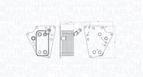 Масляный радиатор MAGNETI MARELLI 350300001500