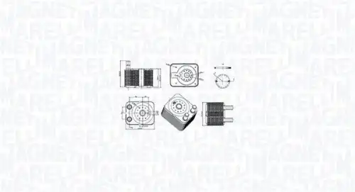 Масляный радиатор MAGNETI MARELLI 350300003100