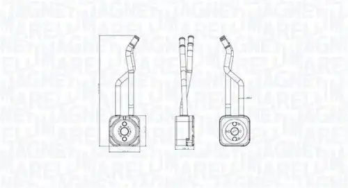 Масляный радиатор MAGNETI MARELLI 350300003800