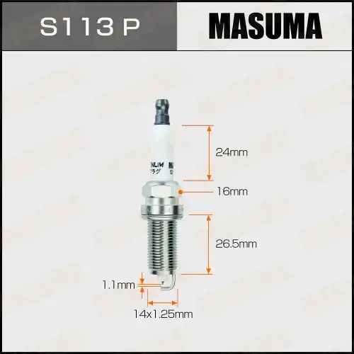 Свеча зажигания MASUMA S113P