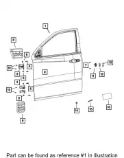 FRONT 55369462AO CHRYSLER