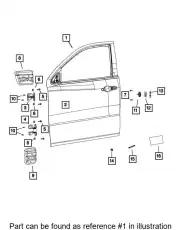 FRONT 55369462AO CHRYSLER